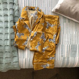 Cute Satin pajama set